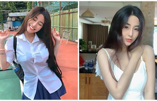 Cận cảnh nhan sắc của Võ Ngọc Trân - cô nàng hot girl chẳng những xinh đẹp mà còn sexy hết nấc