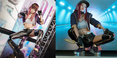 LMHT: Sang chảnh hết nấc với cosplay Akali K/DA