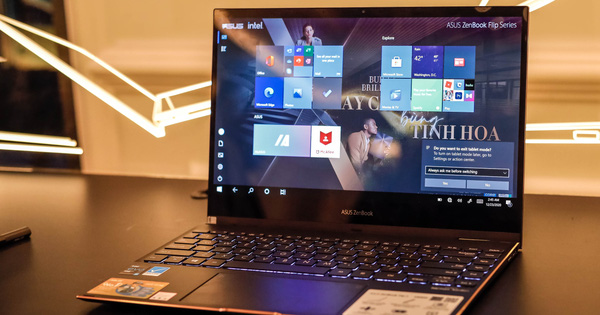 Trên tay nhanh ASUS ZenBook Flip 2020: Mỏng, nhẹ, đẹp!