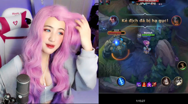 Nữ streamer bốc lửa đầu quân cho Tốc Chiến khiến anh em phấn khích