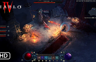 Diablo IV hé lộ gameplay cực đỉnh, hành động mãn nhãn, đánh quái thả tay