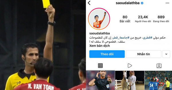 Đã tìm ra Instagram tích xanh của trọng tài trận Việt Nam - Thái Lan: Netizen không bình luận chê bai mà rủ nhau làm một việc đáng sợ hơn!