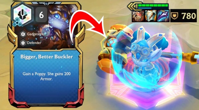 ĐTCL Mùa 8: Tận dụng Ấn Vệ Quân hiệu quả với đội hình reroll Poppy