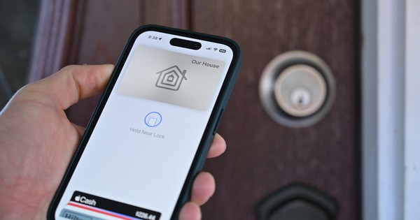 Apple làm khoá cửa nhà?