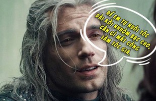 Trong khi Netflix tốn hàng tháng trời để tạo ra bộ tóc giả cho The Witcher, Henry Cavill lại muốn tự nuôi dài rồi nhuộm bạc cho nó tiện