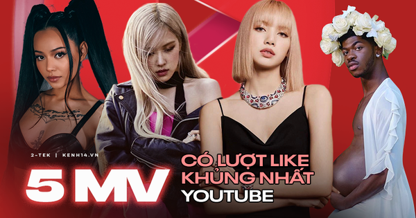 Top 5 video sở hữu lượt like khủng nhất YouTube năm 2021: Một thành viên của BLACKPINK chiếm tới 2 vị trí?