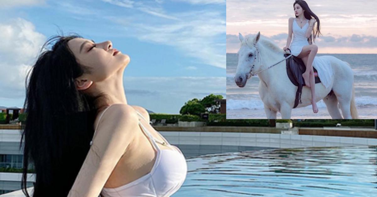 Nhan sắc đẹp như ngọc nữ của cô gái ở đất nước tỷ dân