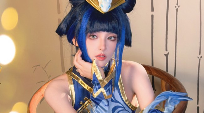 BLV Rita cosplay Lux Sứ Thanh Hoa cực đỉnh, fan đồng loạt vào nhận vợ