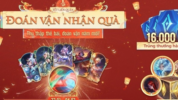 Đoán Vận Năm Mới Liên Quân: Cách thức tham gia và đáp án thu thập vận khí 2024