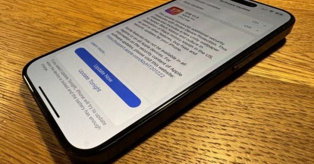 Cập nhật lên iOS 17.3 gặp lỗi? Đây là cách khắc phục