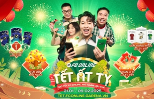 FC Online chơi lớn Tết này: Tặng lì xì FC khủng dành cho người chơi từ mùng 1 đến mùng 5 Tết