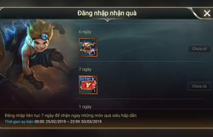 Cạn ý tưởng, Garena đành tặng game thủ Liên Quân Mobile vé giảm giá skin 7 ngày