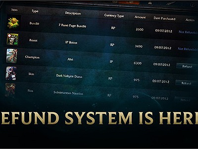 LMHT ra mắt chế độ Refund, thời game thủ có thế 