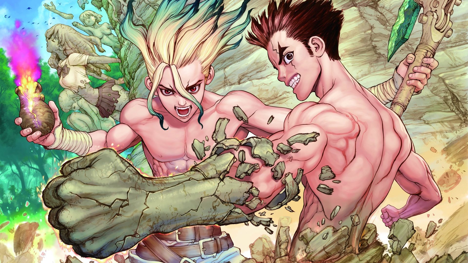 Manga Dr Stone có khả năng sẽ kết thúc trong vài tuần nữa