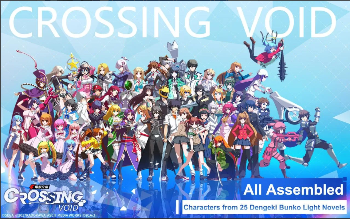 Dengeki Bunko: Crossing Void xuất hiện phiên bản cho Android, nhưng chỉ hỗ trợ tiếng Thái