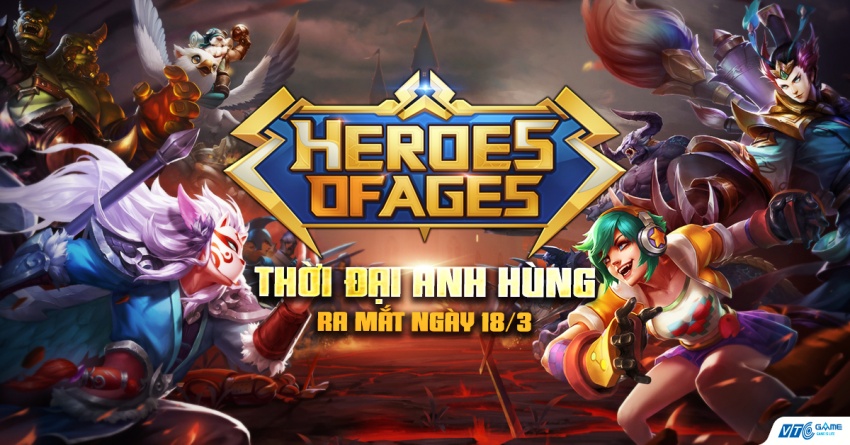 Heroes Of Ages - Thời Đại Anh Hùng chính thức về tay NPH VTC Game, sẵn sàng ra mắt game thủ Việt