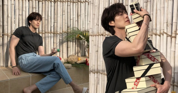 Nhận không ra Kim Woo Bin: F5 body khác hẳn so với hồi chữa ung thư, bắp tay như bóp nghẹt trái tim chị em hay gì?