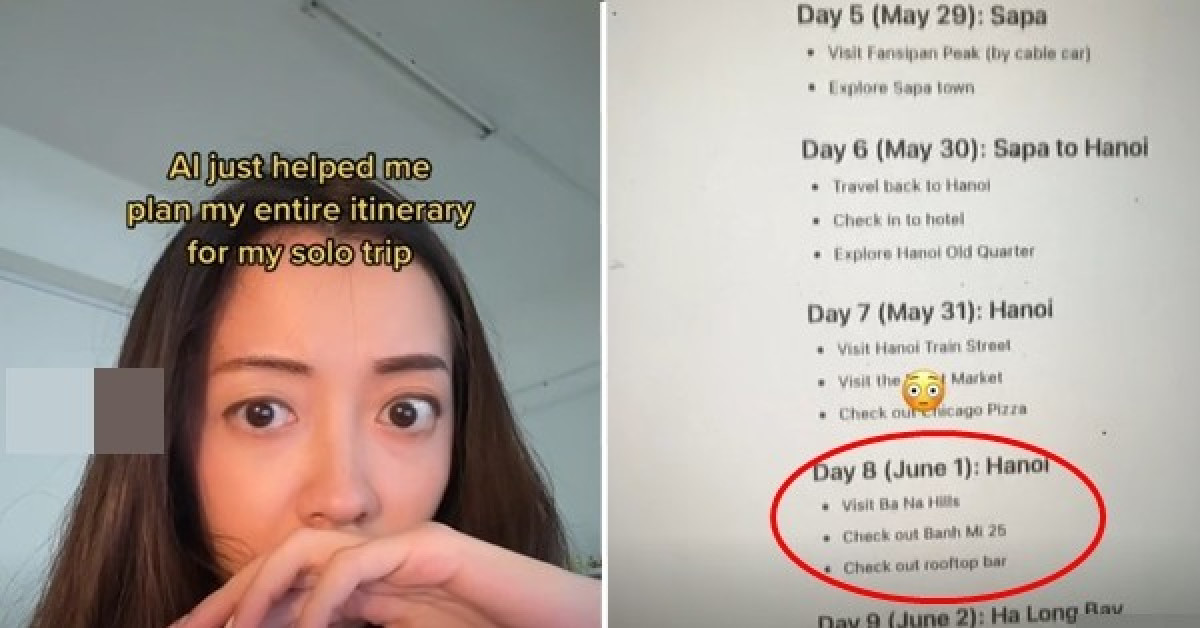 Cô gái nhờ phần mềm AI lập kế hoạch du lịch đến Việt Nam, kết quả thế nào?