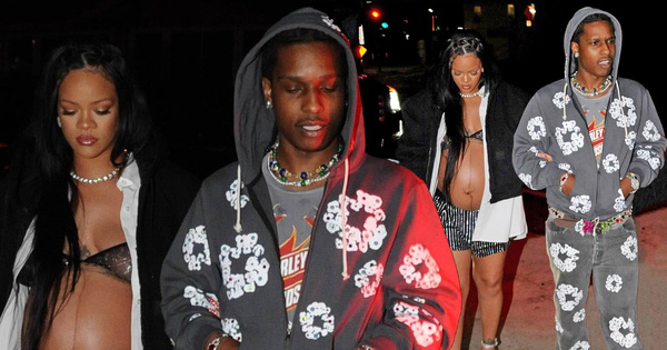 Rihanna và ASAP Rocky lần đầu xuất hiện sau vụ bị cảnh sát mai phục bắt khẩn cấp vì bắn người, biểu cảm của cặp đôi gây lo lắng