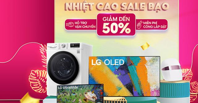 Đại tiệc mùa hè từ LG bùng nổ hàng ngàn quà tặng và voucher phủ sóng toàn Shopee