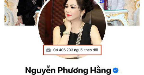 Vừa làm động thái này trên Facebook, bà Phương Hằng hút hơn 400.000 lượt theo dõi