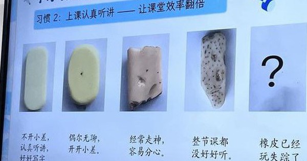 Bí mật của cục tẩy: Cô giáo nhìn cục tẩy biết tính cách học sinh, bạn thuộc loại nào?