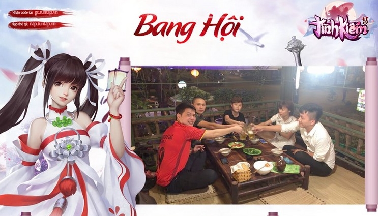 Tình Kiếm 3D - Không chỉ đơn thuần là một tính năng trong game “Bang Hội” chính là một gia đình