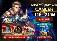 Thánh Chiến 3D: MMORPG thần thoại phương Tây mở server mới Cancer, tặng Gift Code cực giá trị