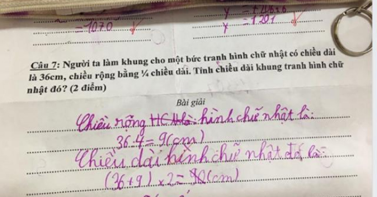 Bài toán lớp 3 phụ huynh khăng khăng cô giáo nhầm tai hại, biết sự thật mới thấy xấu hổ