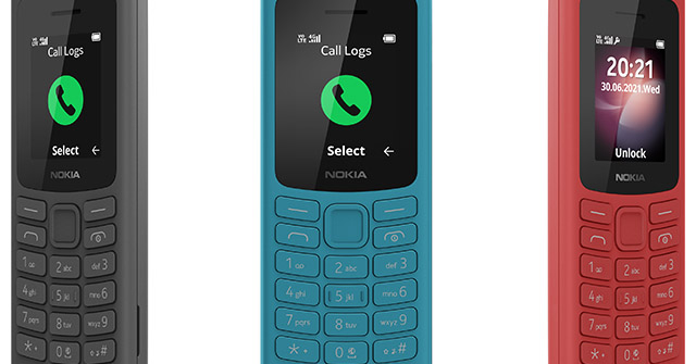 Nokia 110 4G và Nokia 105 4G đã cập bến Việt Nam, giá từ 690 nghìn đồng