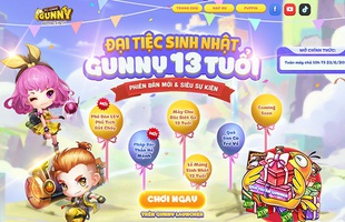 Gunny PC tưng bừng đón tuổi mới bằng “Đại Tiệc Sinh Nhật”