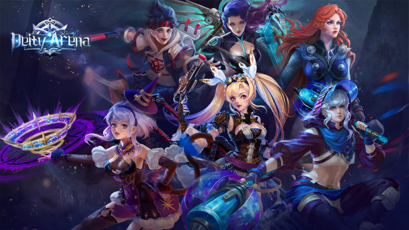 Deity Arena - Game RPG bối cảnh thần thoại châu Âu đã mở trên trên iOS và Android