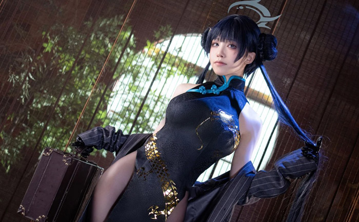 Cosplay Kisaki trong Blue Archie khiến người xem xao xuyến