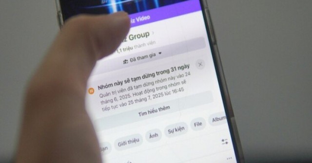 Hàng loạt nhóm Facebook tại Việt Nam ngừng hoạt động