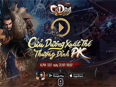 Báo danh Cửu Dương VNG, nhận ngay iPhone X