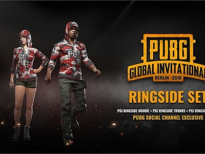 Hòa chung không khí của giải đấu PGI 2018, Bluehole tặng game thủ 2 set đồ siêu ngầu