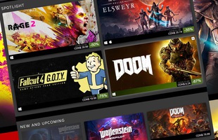 Doom, Prey, Fallout 4, Skyrim và hàng loạt tựa game bom tấn đang được giảm giá trên Steam