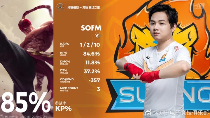 Kết quả LPL Mùa Hè 2020 hôm nay 24/7: Suning vào Playoffs