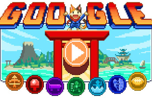 Hội thao quán quân Doodle khởi tranh và 7 tựa game 16-bit siêu thú vị trên Google hôm nay