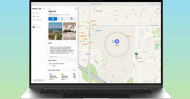 Apple Maps đã có phiên bản web, mời bạn dùng!