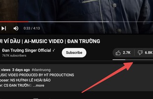 MV làm bằng AI của Đan Trường gây tranh cãi: Lượt dislike cao gấp 3 lần, người xem thẳng thắn lên tiếng 