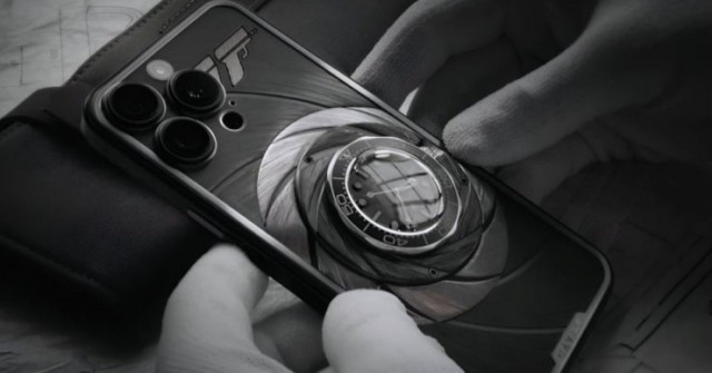 Caviar ra mắt iPhone giới hạn có đồng hồ Omega Seamaster ở mặt lưng, giá 1,28 tỷ đồng