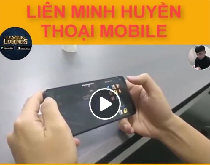 Xuất hiện thêm một gameplay khác được cho là của Liên Minh Huyền Thoại di động, WeGame xác nhận?