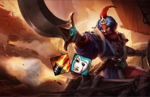 Phá vỡ giới hạn với Gangplank Mặt Nạ Đọa Đầy Liandry - Lối chơi siêu dị của các tuyển thủ thế giới