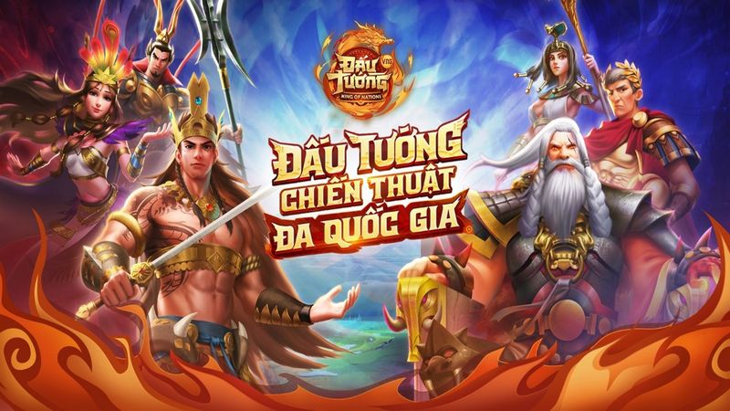 Tựa game đấu tướng chiến thuật đa quốc gia Đấu Tướng VNG “trình làng” song thần tướng Việt Nam