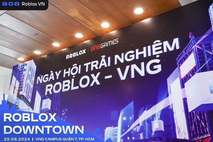 Ngày hội trải nghiệm Roblox - VNG thu hút hàng ngàn người hâm mộ đủ mọi lứa tuổi