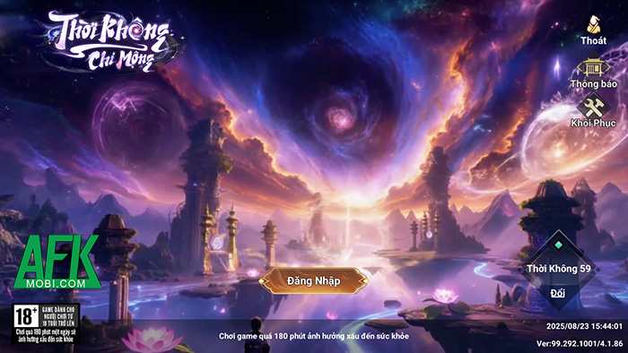 Trải nghiệm Thời Không Chi Mộng Vplay phiên bản MMORPG 3D cái gì cũng có!