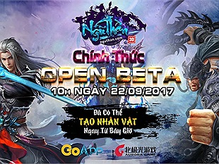 Ngũ Thần 3D chính thức Open Beta lúc 10h00 ngày mai 22/9/2017