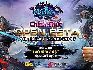 Ngũ Thần 3D tặng 300 VIP code mừng Open Beta ngay hôm nay