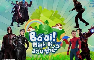 Chết cười khi thấy các game show phiên bản siêu anh hùng Marvel